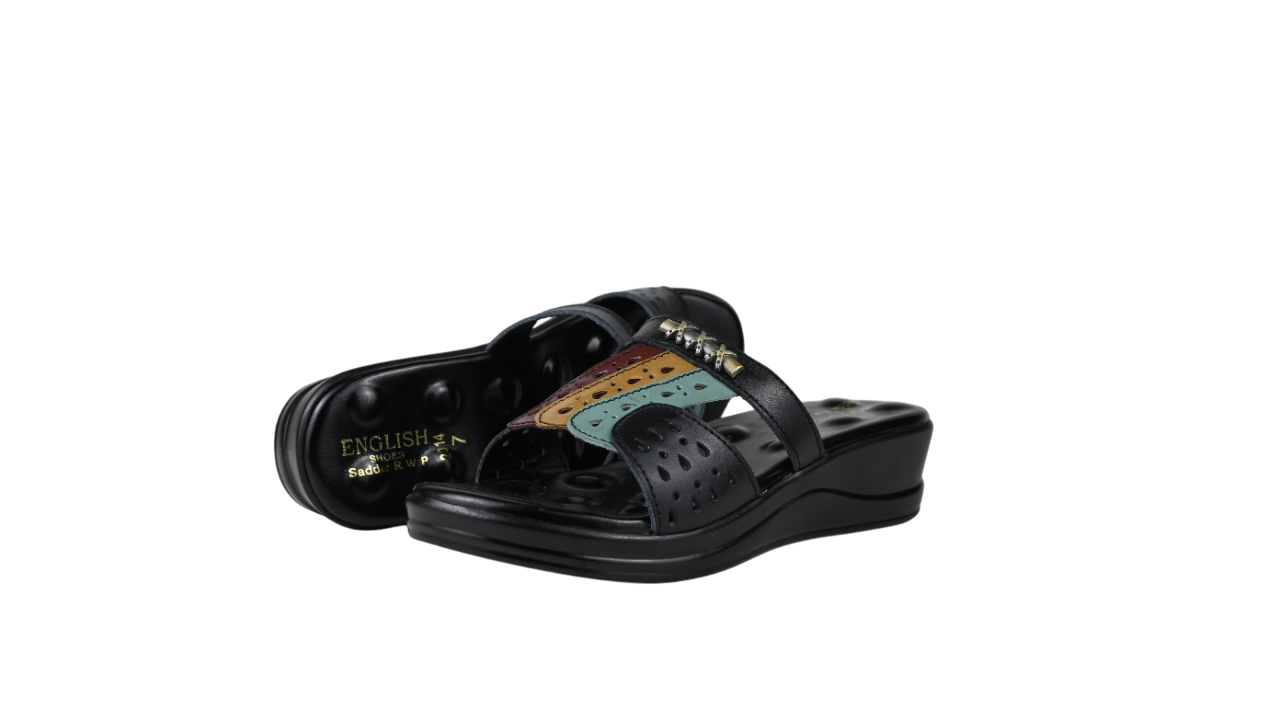 Multi-Color Strap Slippers