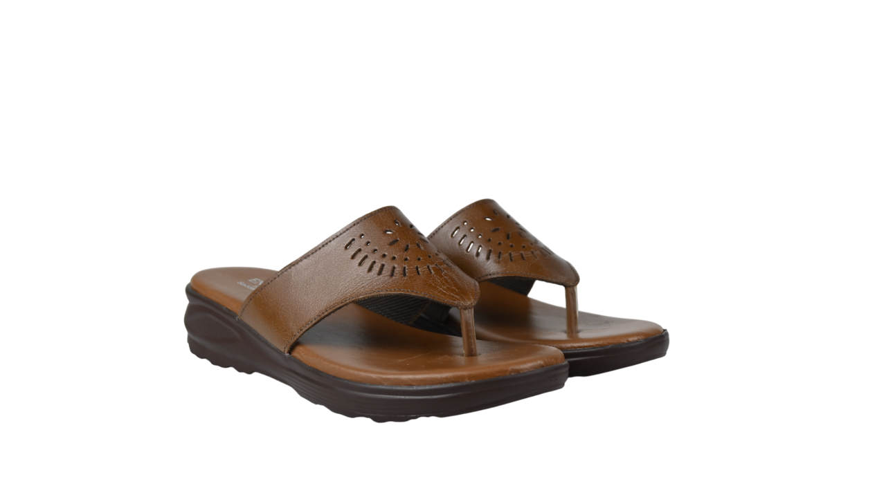 Brown Comfort Toe-Ring