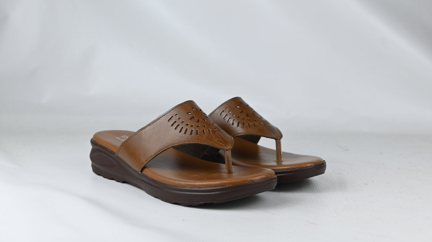 Brown Comfort Toe-Ring