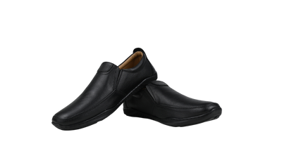 MetroMile Black Loafers