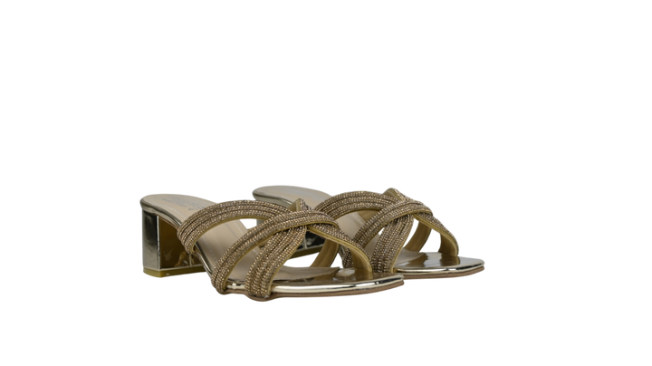 TwineLuxe Block Heel