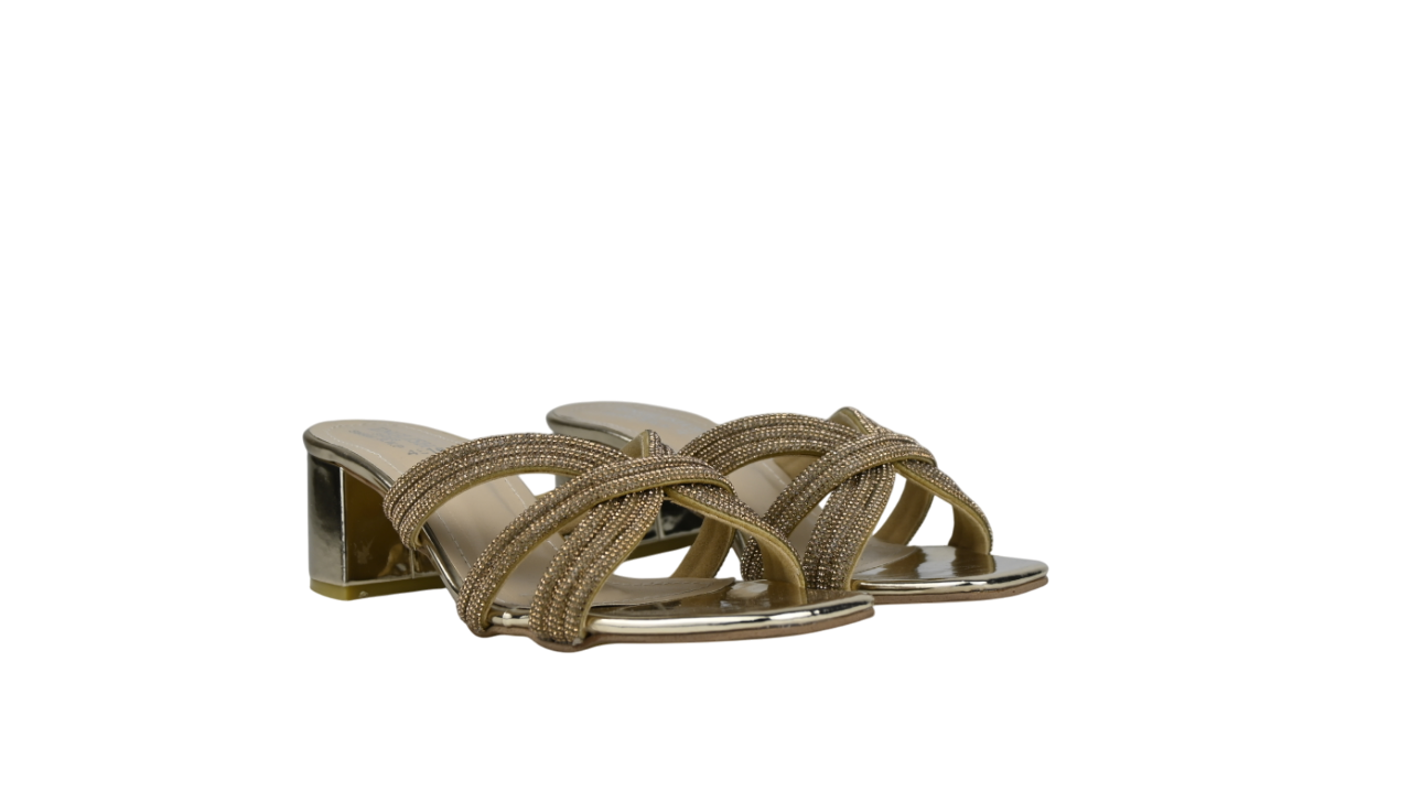 TwineLuxe Block Heel