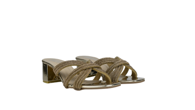 TwineLuxe Block Heel