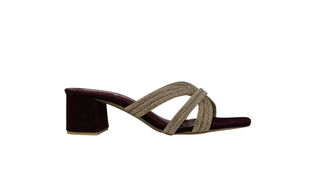 TwineLuxe Block Heel