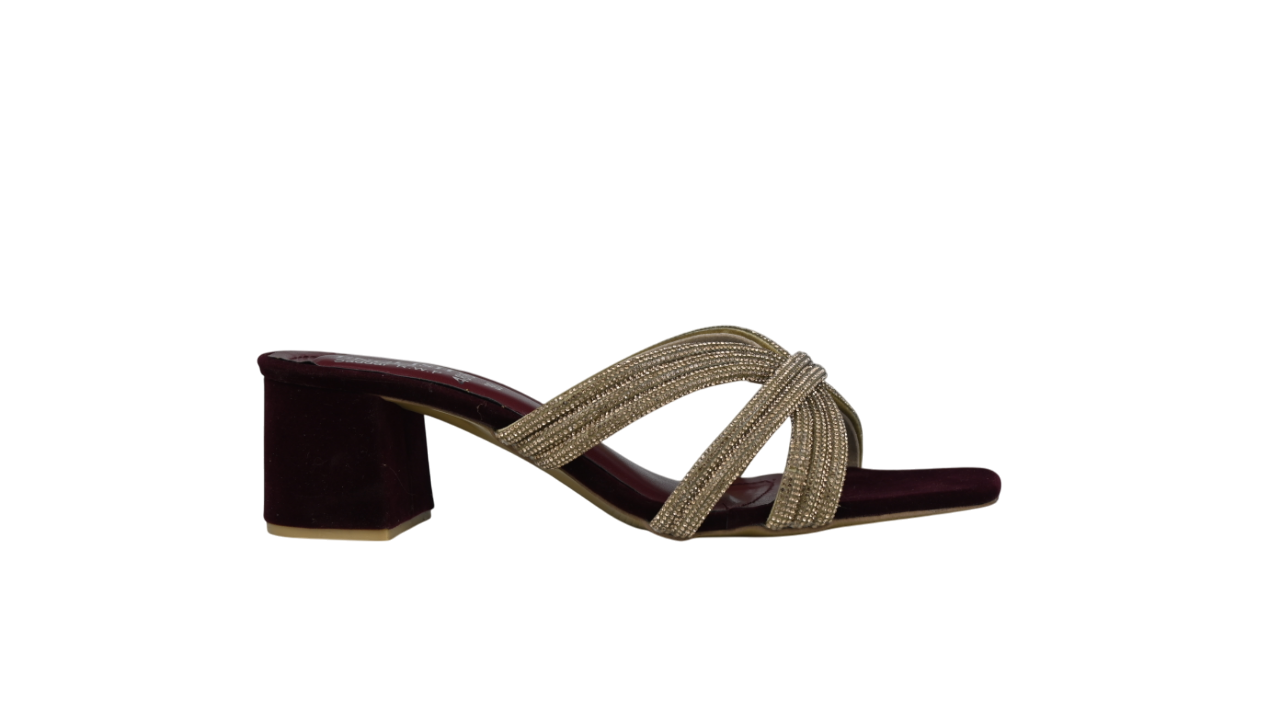 TwineLuxe Block Heel