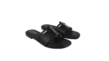 S629 ChainLuxe Toe Ring Sandals