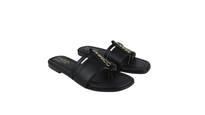 S629 ChainLuxe Toe Ring Sandals