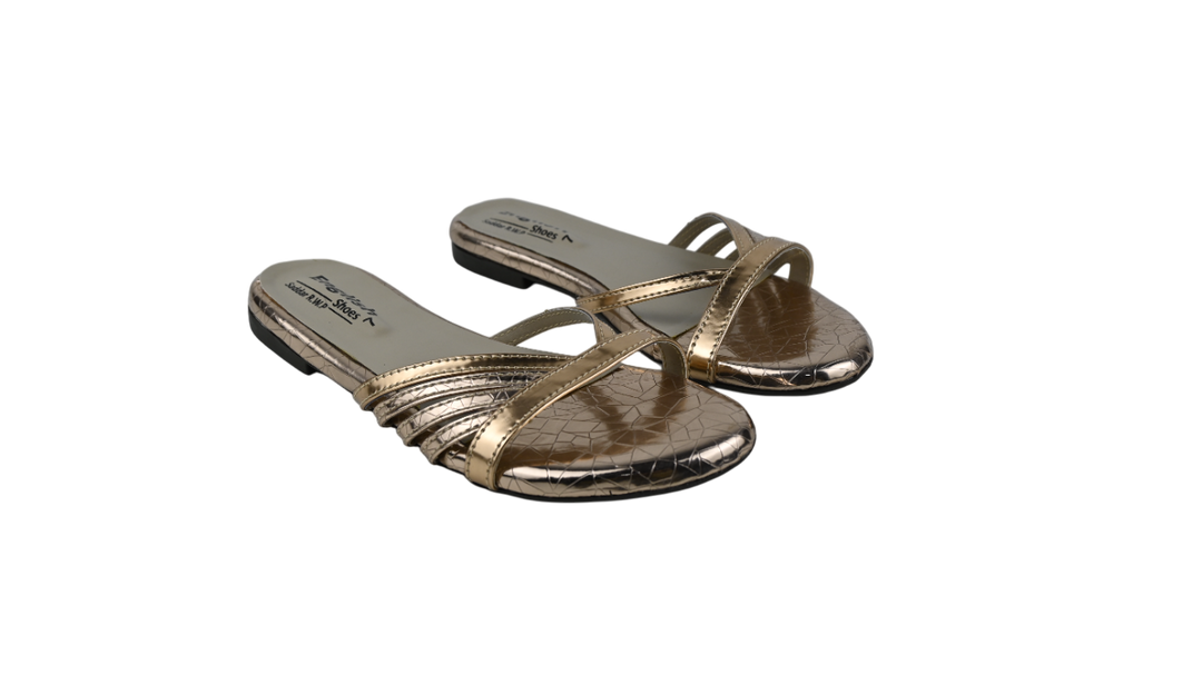 GleamWeave Toe Ring Sandals