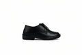 Black sneaker on a white background