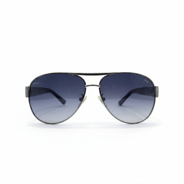 Classic Aviator Sunglasses| Double Brow Bar | Deep Blue Gradient Lenses