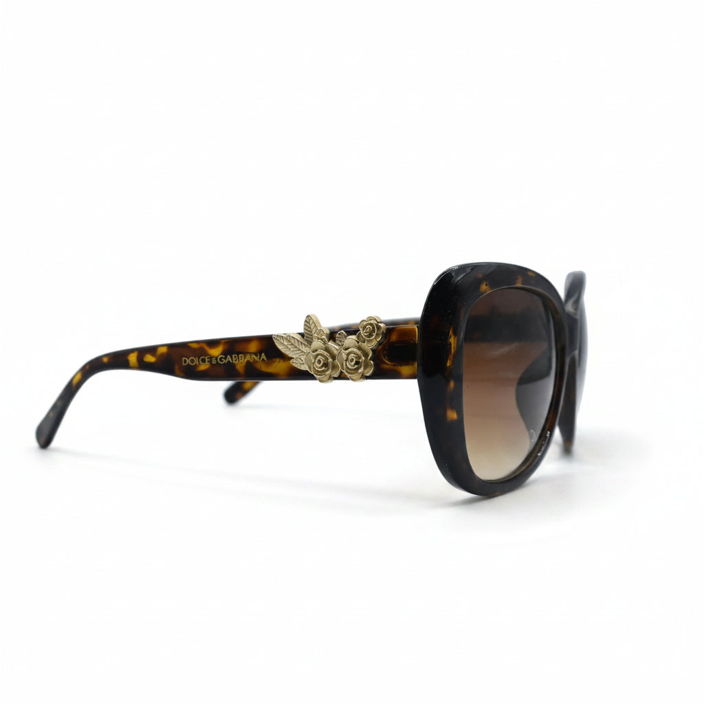 Oversized Rounded Square Sunglasses | Classic Brown Tortoise Frame