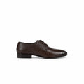 Black tap shoe on a white background