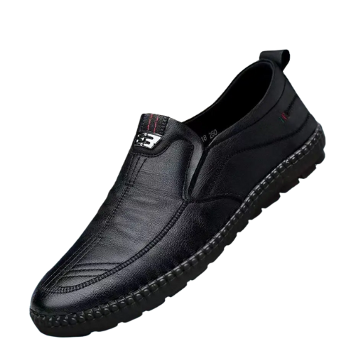 Mens Leather Loafers Non Slip